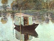 Claude Monet The Studio Boat oil painting on canvas